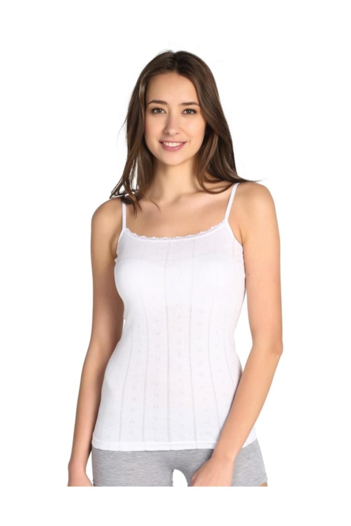 BERRAK 8050 BAYAN ATLET - BEYAZ - 3XL